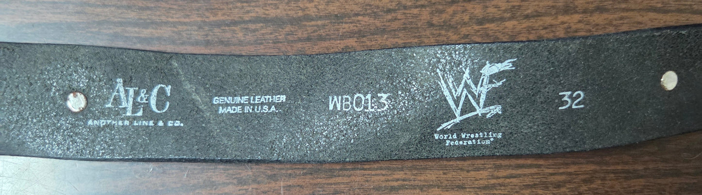 WWF/WWE Genuine Leather Belt - D-Generation X (Officially Licensed) - Size 32