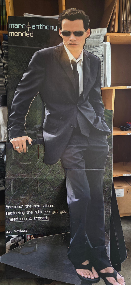 Marc Anthony - Promotional Standee Display - 2002 album Mended