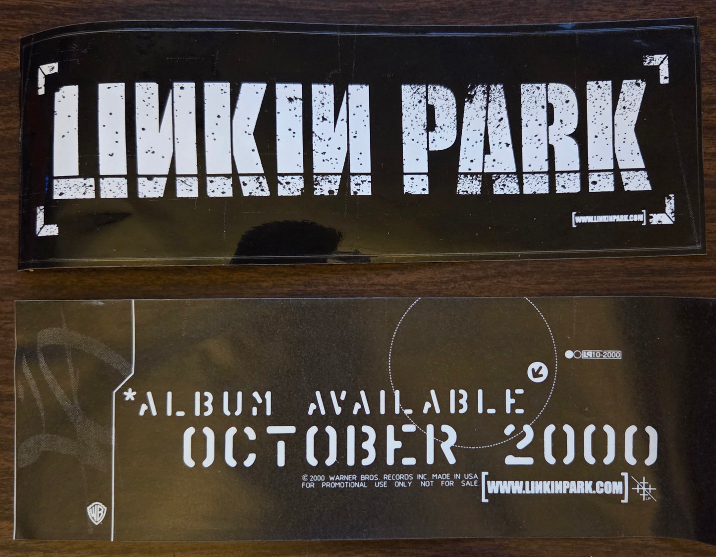 LINKIN PARK Hybrid Theory Vintage Promo Sticker 2000 Original Debut Rare